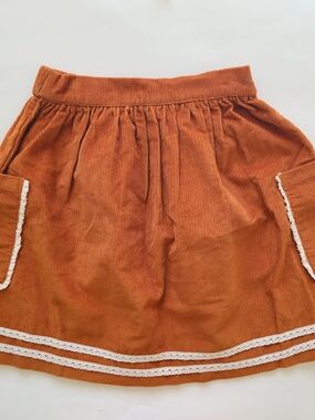 Little Cotton Clothes Corduroy Skirt